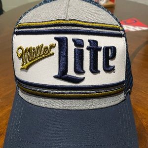 Miller lite trucker SnapBack hat brand new